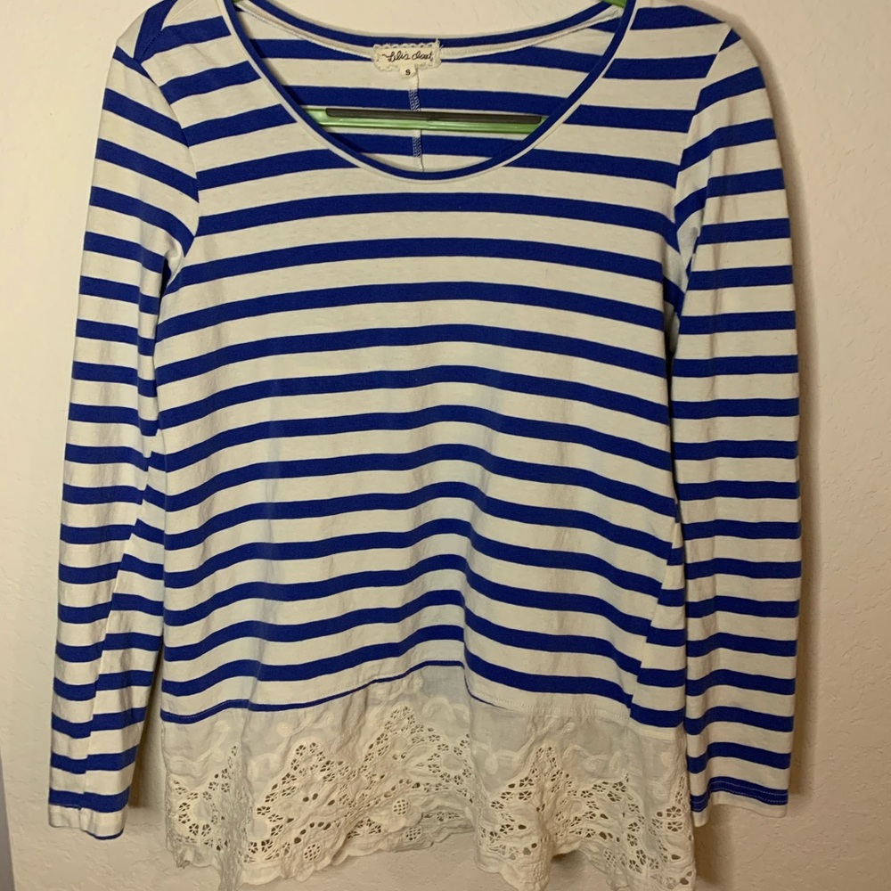 Anthropologie Striped Top by Lili’s Closet